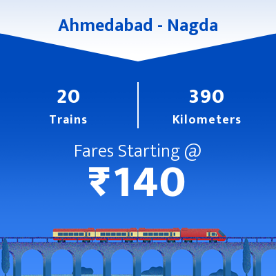 Ahmedabad To Nagda Trains